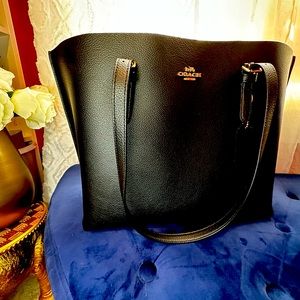 Black Coach Mollie Tote